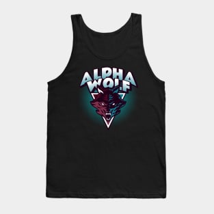 Alpha wolf art Tank Top